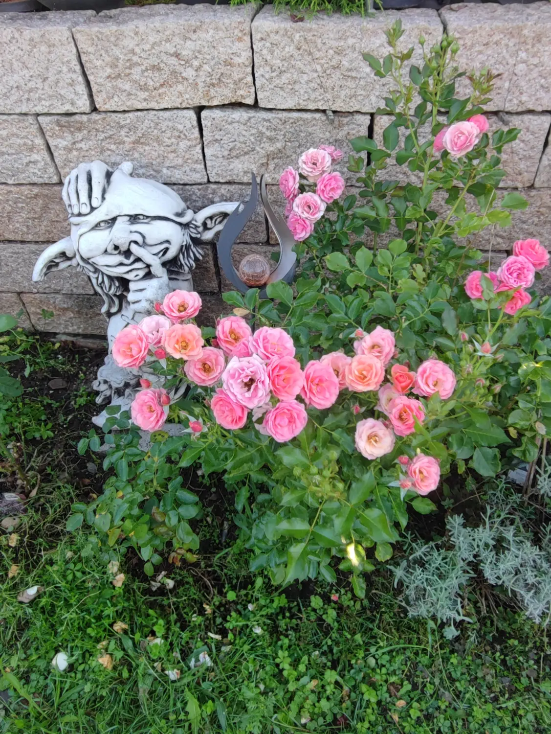 Die Gartenfee, Rosen im Garten