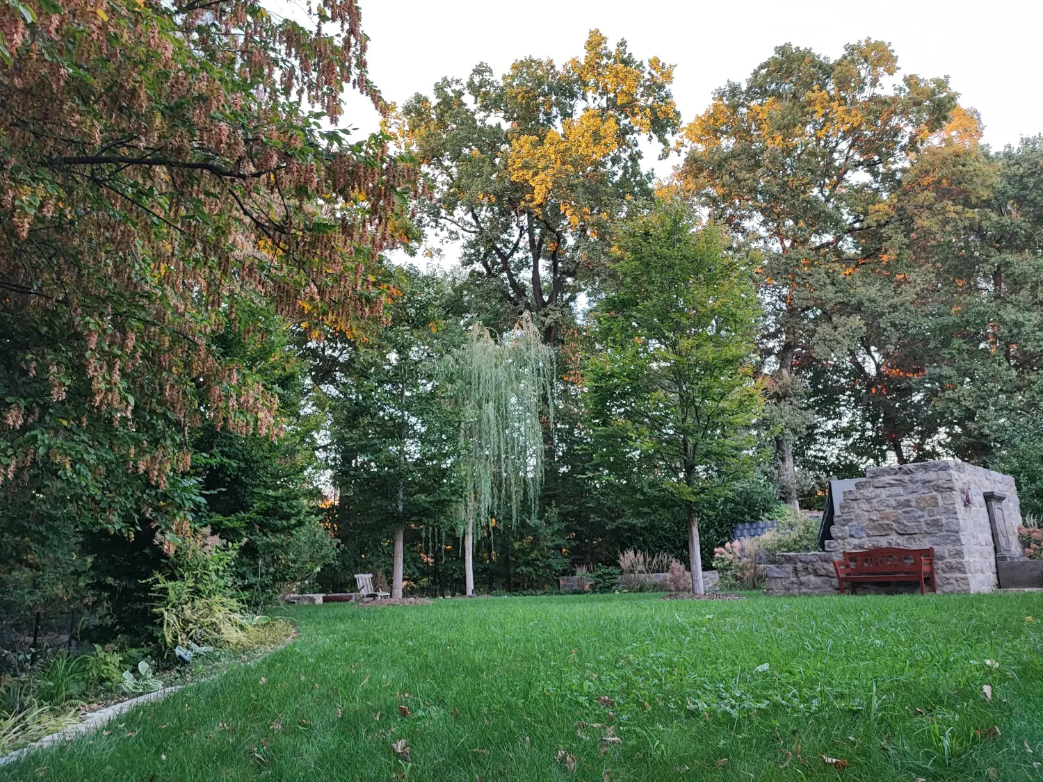 Die Gartenfee, Garten